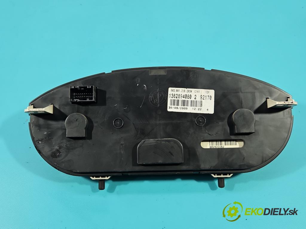 Peugeot Boxer II 2006-2018 2.2 hdi 120 HP manual 88 kW 2198 cm3 5- prístrojovka/ budíky 1362894080 (Prístrojová doska)