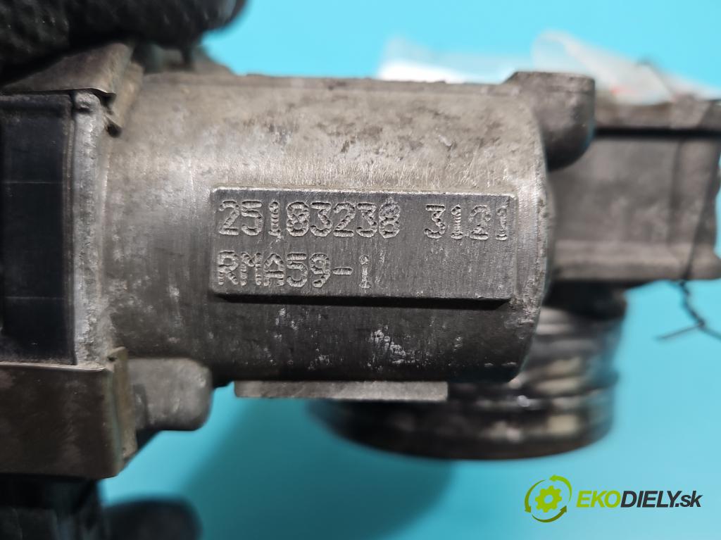 Chevrolet Cruze 2.0 VCDi: 163 HP manual 120 kW 1998 cm3 5- klapka 25183238 (Škrtiaca klapka)