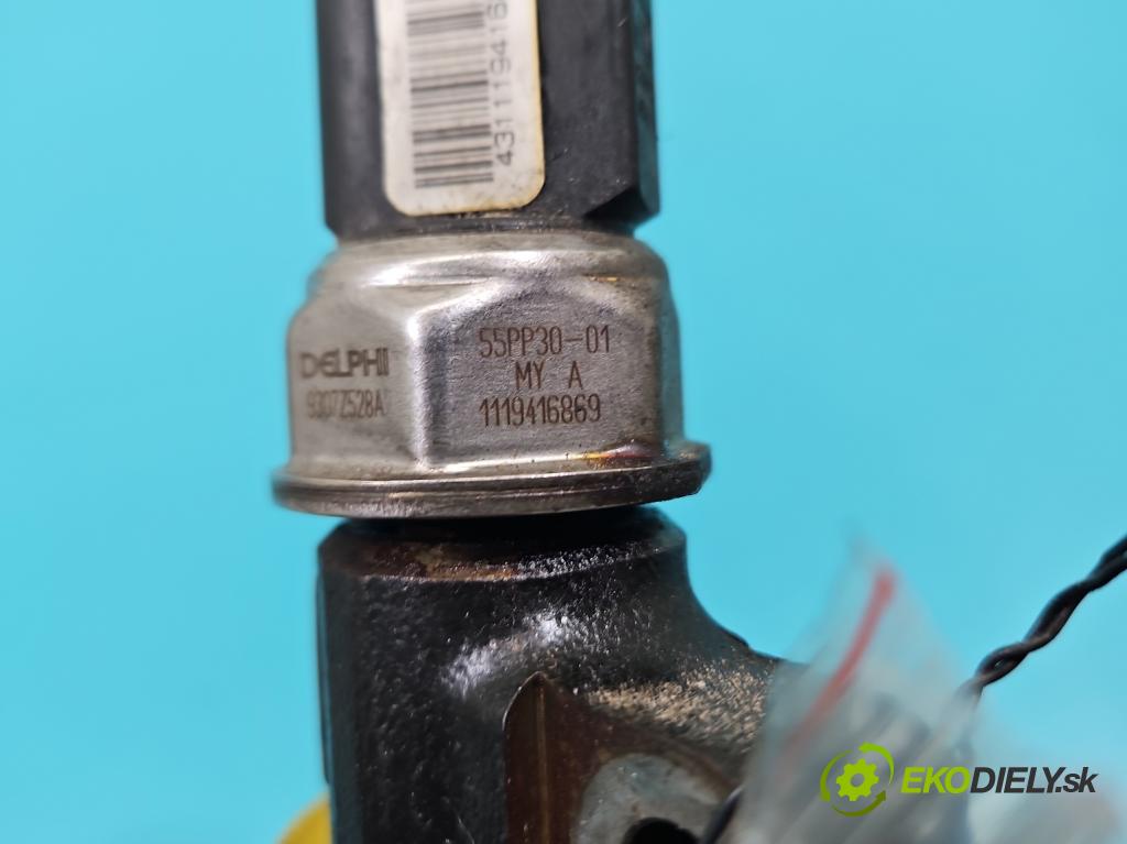 Chevrolet Cruze 2.0 VCDi: 163 HP manual 120 kW 1998 cm3 5- lišta vstrekovacia 96868901 (Vstrekovacia lišta)