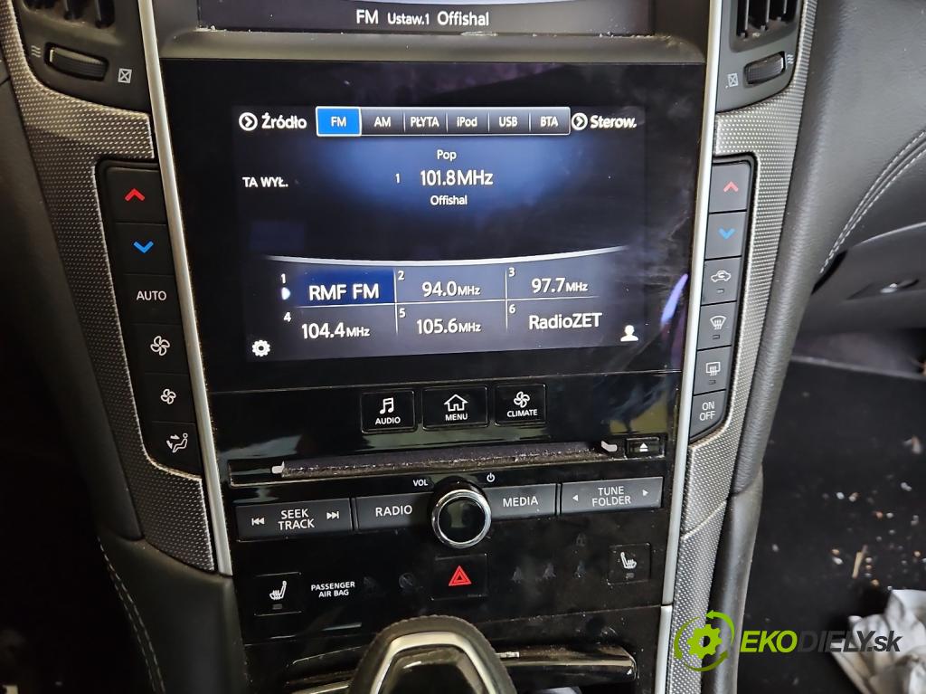 Infiniti Q50 I 2013-2024 2.0 T 211KM automatic 155 kW 1991 cm3 4- Zobrazit: 28387 4GN7A (Prístrojová doska)