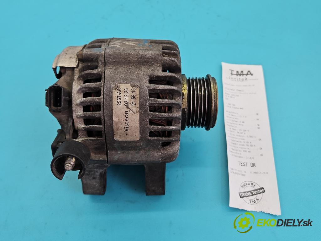 Ford Fiesta Mk6 2002-2008 1.4 tdci 68 HP manual 50 kW 1399 cm3 5- Alternator  (Alternátor)