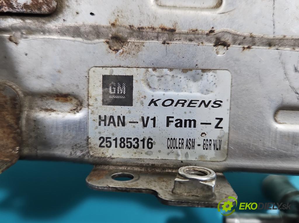 Chevrolet Cruze 2.0 VCDi 163 hp manual 120 kW 1998 cm3 5- Chladič spalin 25185316