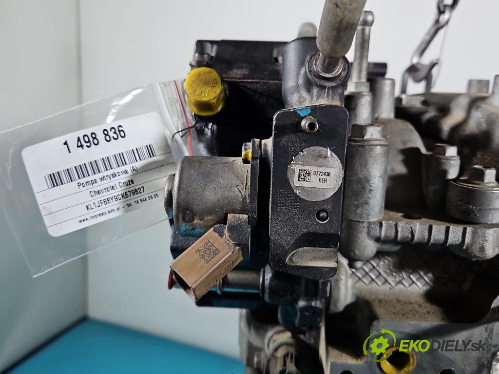 Chevrolet Cruze 2.0 VCDi: 163 HP manual 120 kW 1998 cm3 5- čerpadlo vstrekovacia 9422A040A (Vstrekovacie čerpadlo)