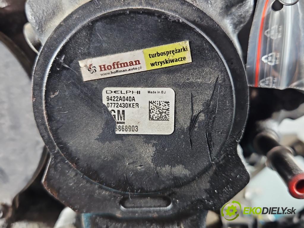 Chevrolet Cruze 2.0 VCDi: 163 HP manual 120 kW 1998 cm3 5- čerpadlo vstrekovacia 9422A040A (Vstrekovacie čerpadlo)