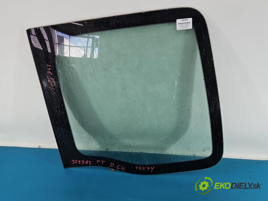 Renault Master II 1998-2010 2.2 dci 90 hp manual 66 kW 2200 cm3 5- sklo dveře zadní pravé 