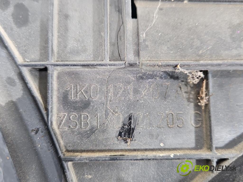 Audi A3 8P 2003-2012 2.0 tdi 140 hp manual 103 kW 1968 cm3 5- ventilátor chladič 1K0121207A