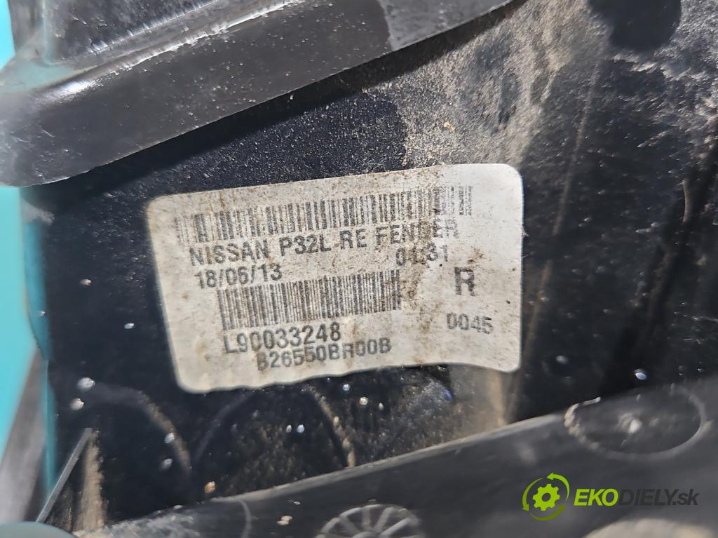 Nissan Qashqai I J10 2006-2013 1.6 dci 131 hp manual 96 kW 1598 cm3 5- světlo zadní pravé  (Klika dveří ostatní)