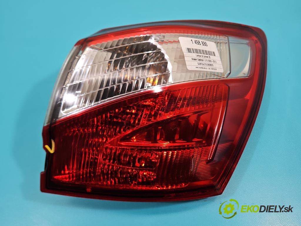 Nissan Qashqai I J10 2006-2013 1.6 dci 131 hp manual 96 kW 1598 cm3 5- světlo zadní pravé  (Klika dveří ostatní)