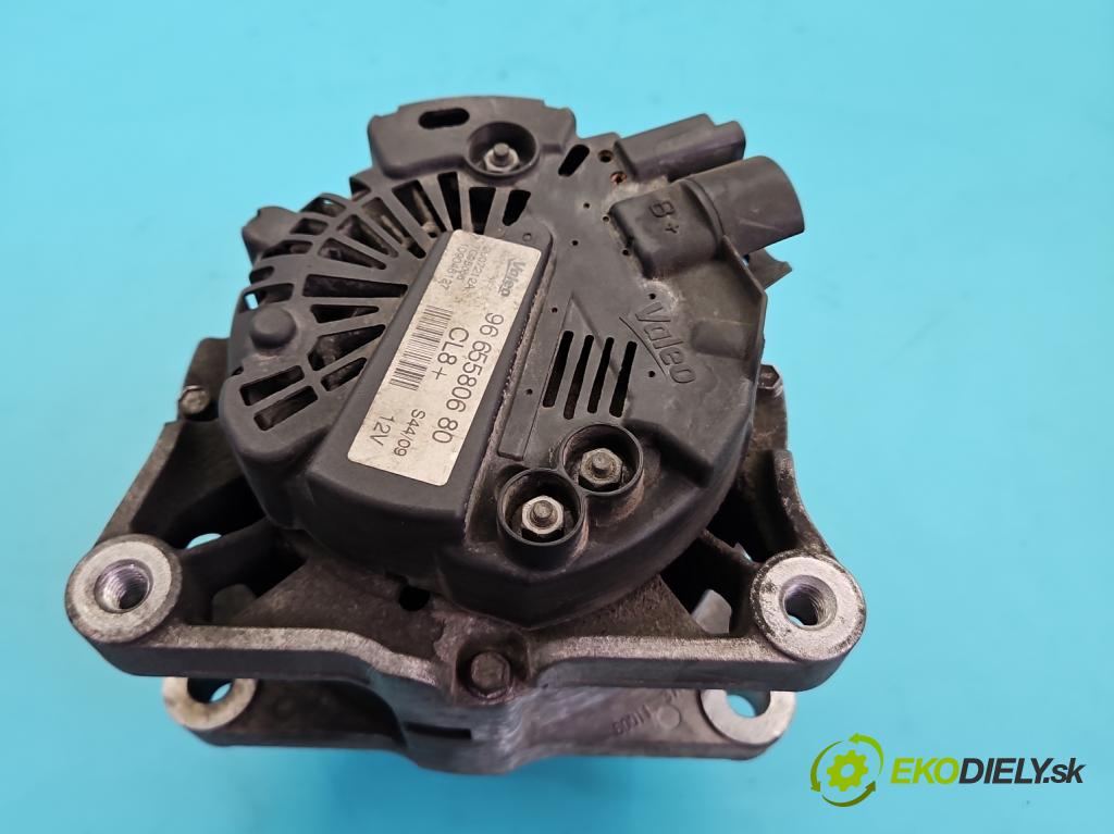 Peugeot 207 1.4 hdi 68 HP manual 50 kW 1398 cm3 3- Alternator 9665580680 (Alternátor)
