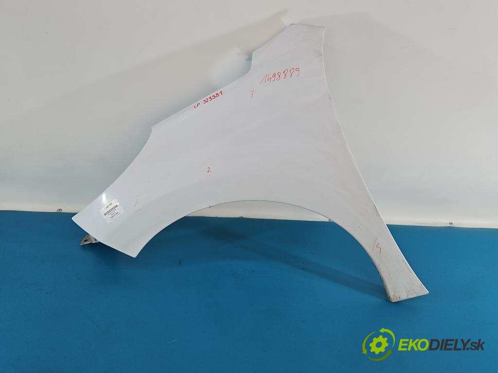 Peugeot 207 1.4 hdi 68 hp manual 50 kW 1398 cm3 3- blatnik přední levý  (Levý přední blatník)