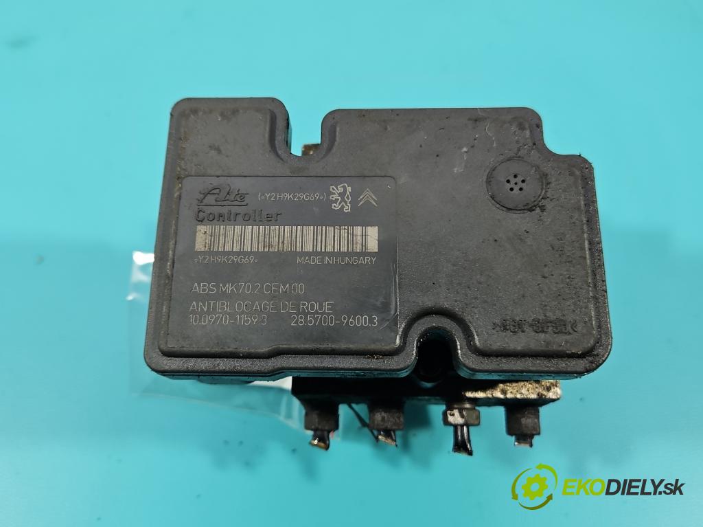 Peugeot 207 1.4 hdi 68 HP manual 50 kW 1398 cm3 3- čerpadlo abs 9665343980 (Pumpa ABS)