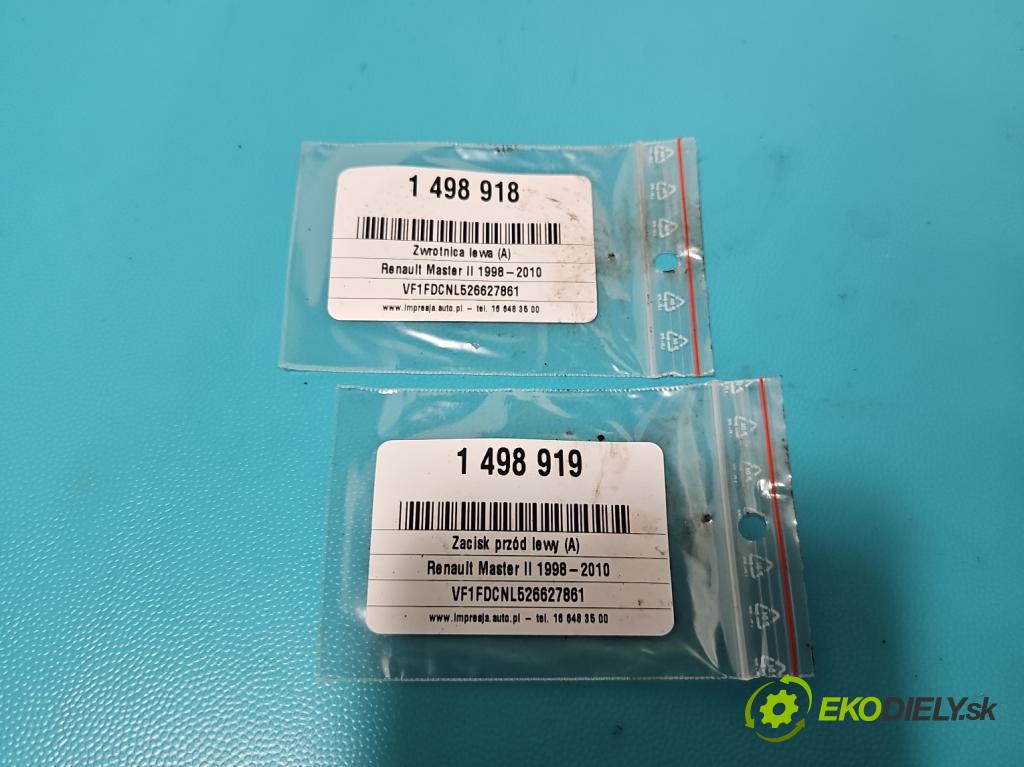 Renault Master II 1998-2010 2.2 dci 90 hp manual 66 kW 2200 cm3 5- náboj levé  (Náboj kola)