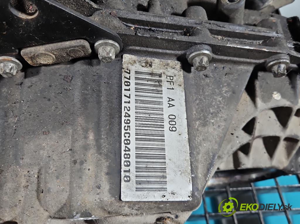 Renault Master II 1998-2010 2.2 dci 90 hp manual 66 kW 2200 cm3 5- převodovka stupňová manual PF1AA009