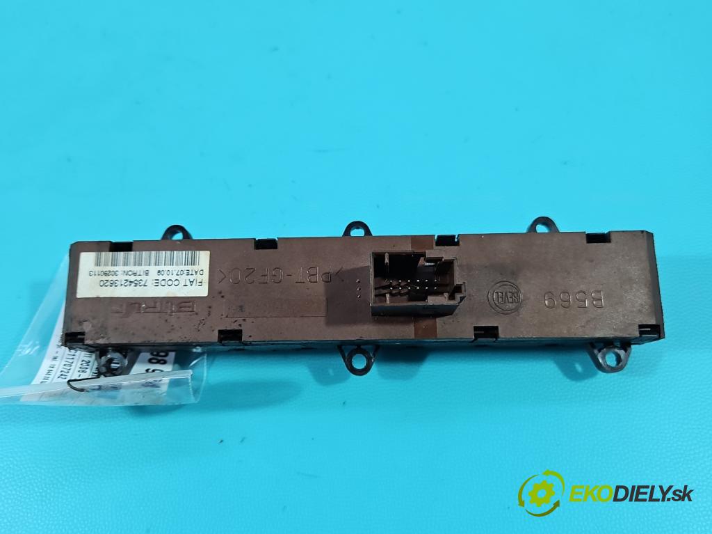 Peugeot Boxer II 2006-2018 2.2 hdi 120 hp manual 88 kW 2198 cm3 5- Přepínač světel nouzový: 7354213620