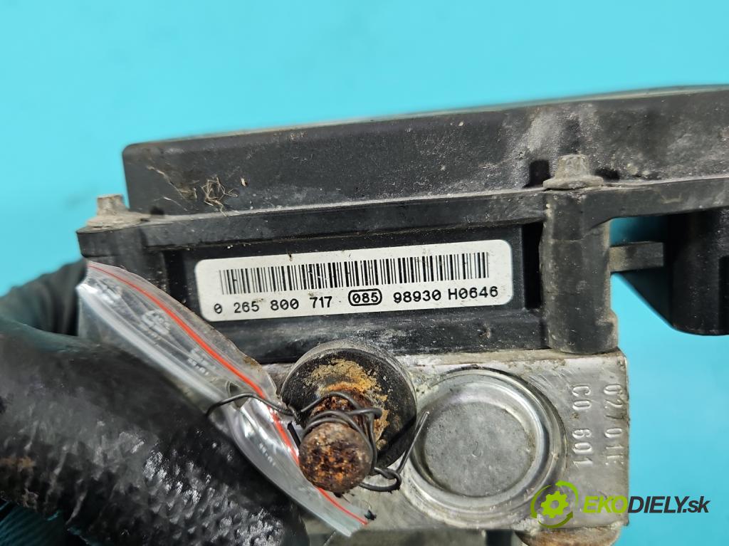 Peugeot Boxer II 2006-2018 2.2 hdi 120 HP manual 88 kW 2198 cm3 5- čerpadlo abs 0265800717 (Pumpa ABS)