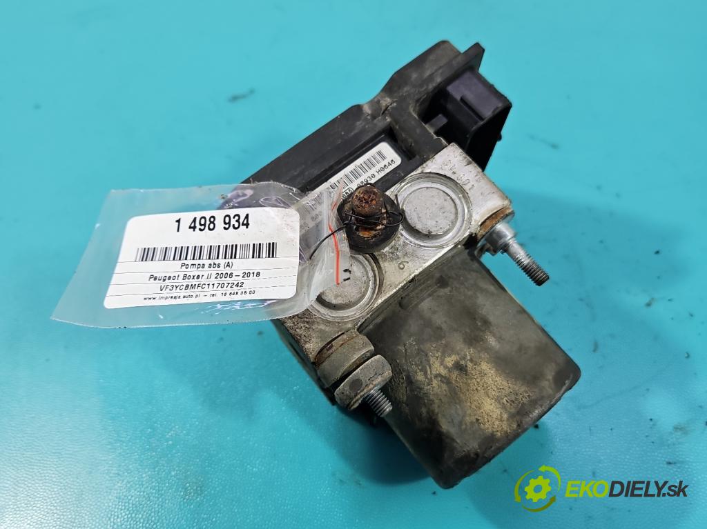 Peugeot Boxer II 2006-2018 2.2 hdi 120 HP manual 88 kW 2198 cm3 5- čerpadlo abs 0265800717 (Pumpa ABS)