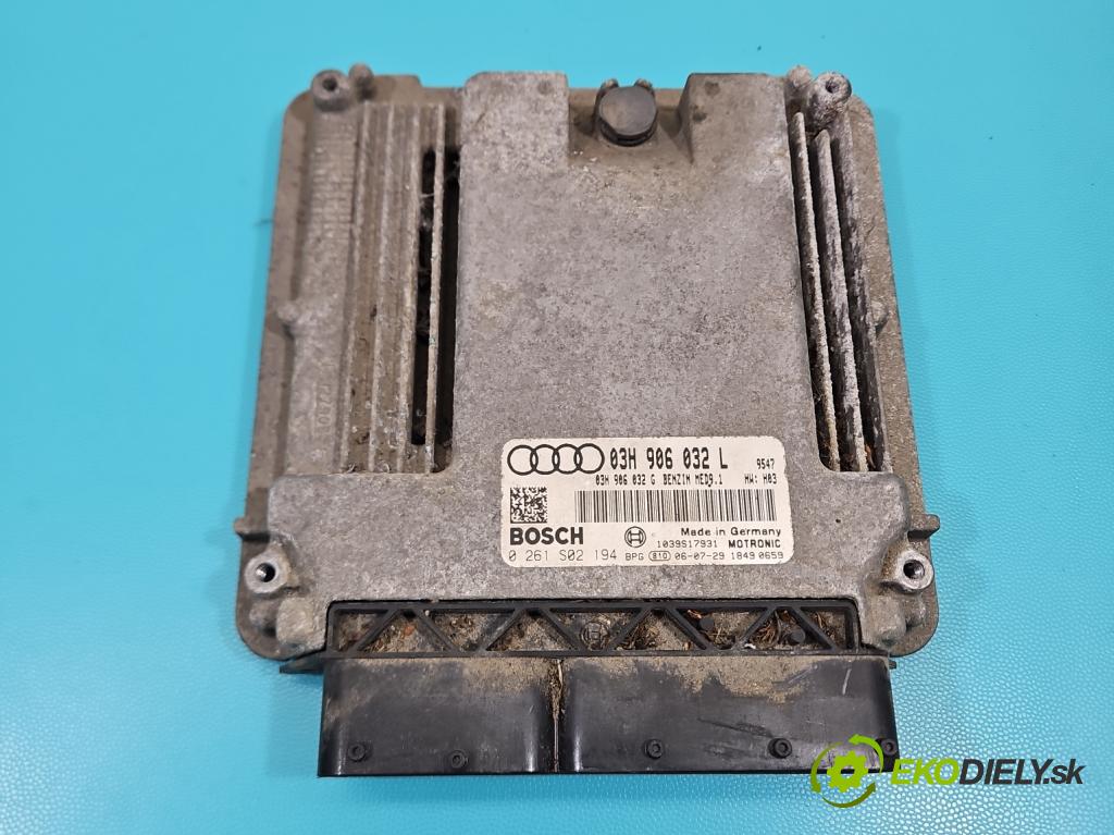 Audi Q7 2005-2015 3.6 V6 FSI 280KM: automatic 206 kW 3562 cm3 5- riadiaca jednotka motora 03H906032L