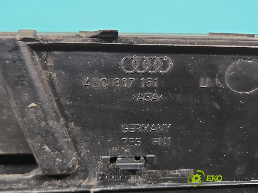 Audi Q7 2005-2015 3.6 V6 FSI 280KM: automatic 206 kW 3562 cm3 5- blenda mriežka: nárazník ľavé 4L0807151