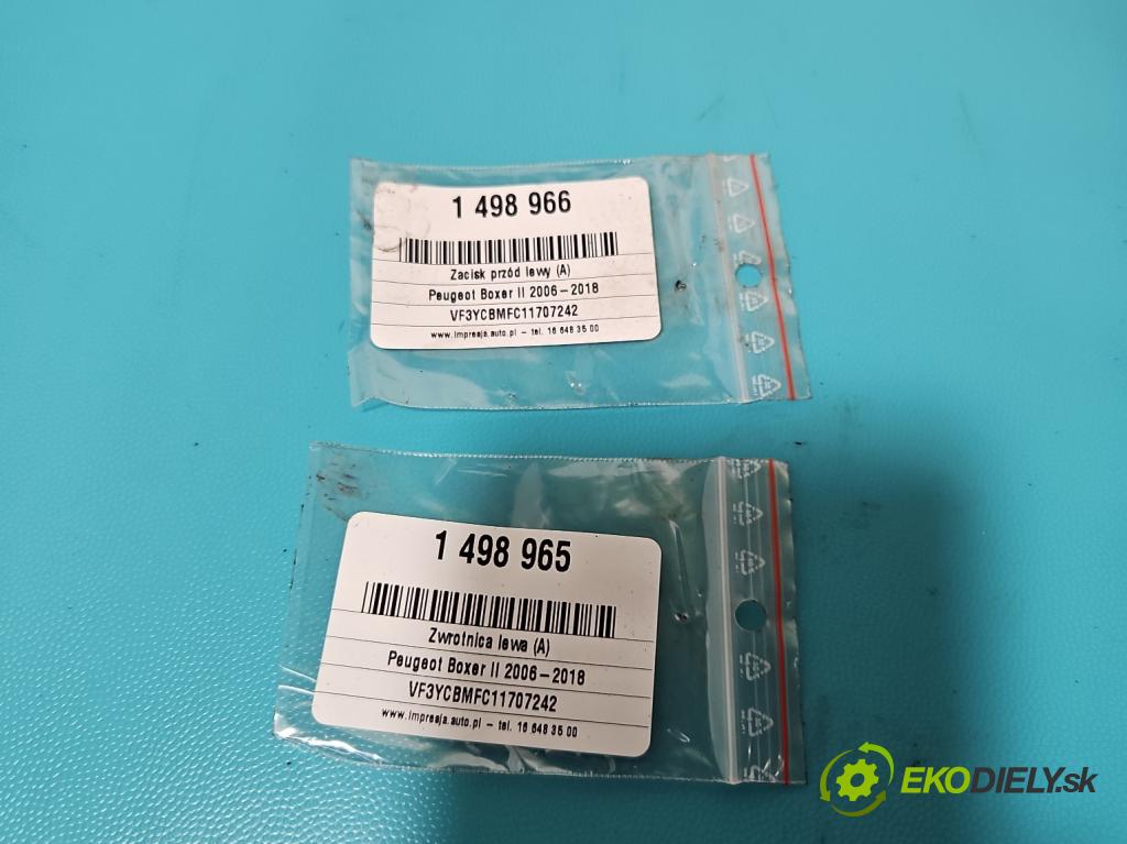 Peugeot Boxer II 2006-2018 2.2 hdi 120 hp manual 88 kW 2198 cm3 5- náboj levé  (Náboj kola)