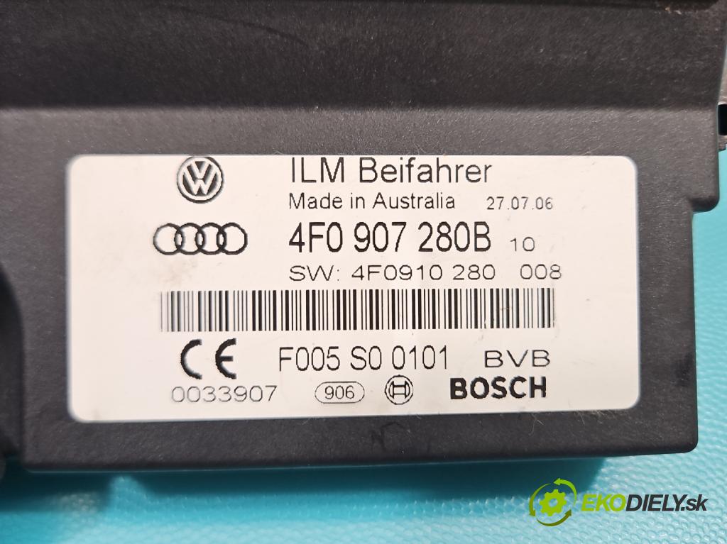 Audi Q7 2005-2015 3.6 V6 FSI 280KM automatic 206 kW 3562 cm3 5- řídící jednotka 4F0907280B