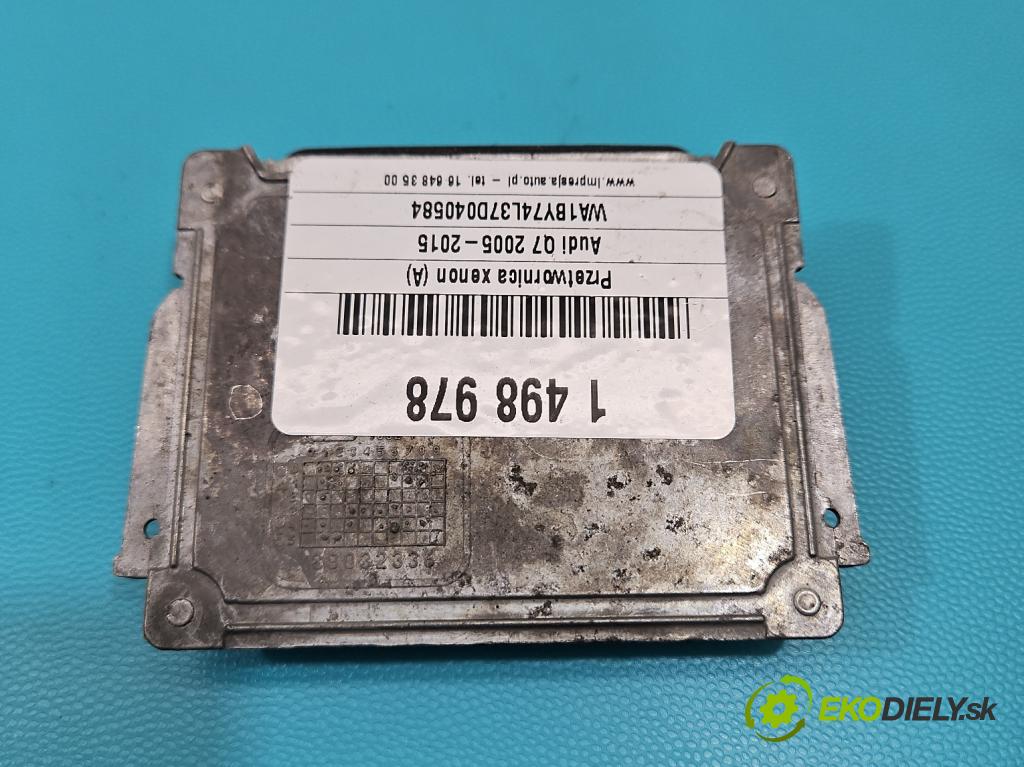 Audi Q7 2005-2015 3.6 V6 FSI 280KM: automatic 206 kW 3562 cm3 5- střídač: xenon 4L0907391 (Riadiaca jednotka xenónu)