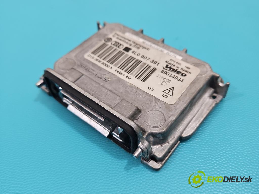 Audi Q7 2005-2015 3.6 V6 FSI 280KM: automatic 206 kW 3562 cm3 5- střídač: xenon 4L0907391 (Riadiaca jednotka xenónu)