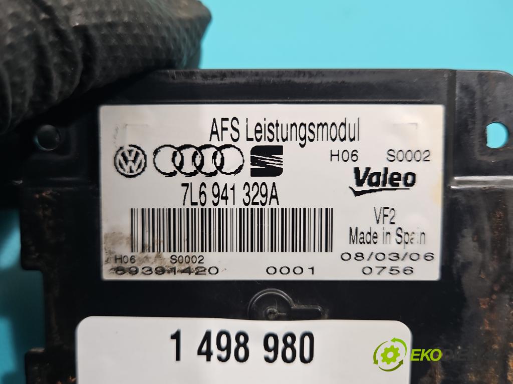 Audi Q7 2005-2015 3.6 V6 FSI 280KM: automatic 206 kW 3562 cm3 5- střídač: xenon 7L6941329A (Riadiaca jednotka xenónu)