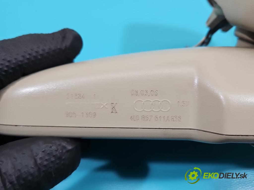 Audi Q7 2005-2015 3.6 V6 FSI 280KM automatic 206 kW 3562 cm3 5- zpětné zrcátko vnitřní 4L0857511AK (Vnitřní zpětné zrcátko)