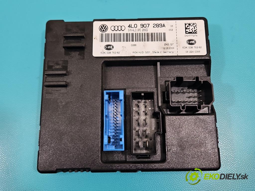 Audi Q7 2005-2015 3.6 V6 FSI 280KM automatic 206 kW 3562 cm3 5- řídící jednotka komfortu 4L0907289A