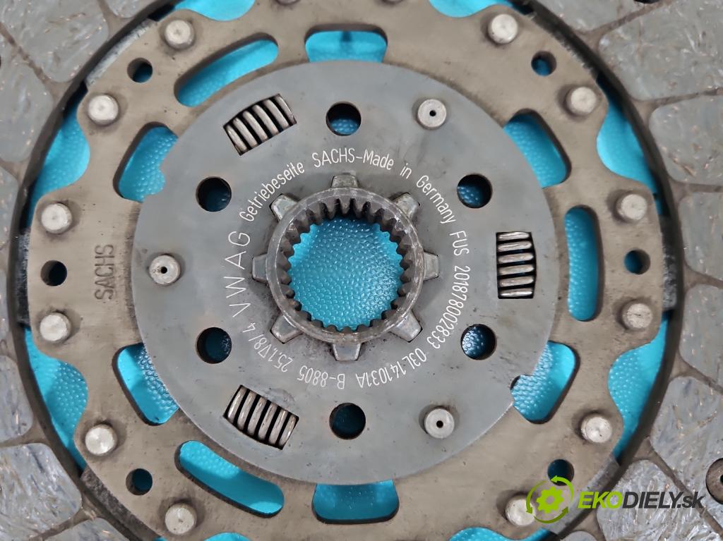 Vw Tiguan I 2007-2016 2.0 TDI 140 hp manual 103 kW 1968 cm3 5- kolo dual-mass: 03L141031A