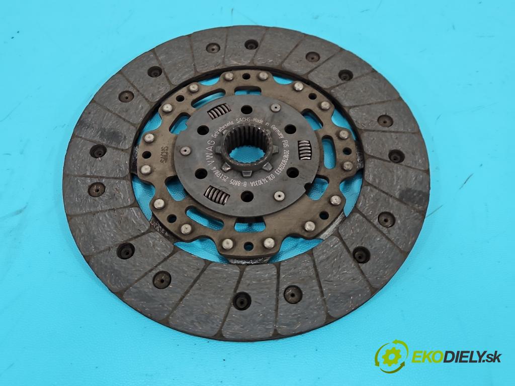 Vw Tiguan I 2007-2016 2.0 TDI 140 hp manual 103 kW 1968 cm3 5- kolo dual-mass: 03L141031A