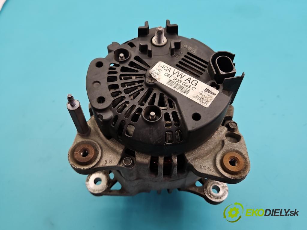 Vw Tiguan I 2007-2016 2.0 TDI 140 HP manual 103 kW 1968 cm3 5- Alternator 06F903023C (Alternátor)