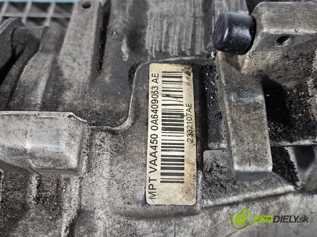 Vw Tiguan I 2007-2016 2.0 TDI 140 hp manual 103 kW 1968 cm3 5- Redukce: 0A6409053AE