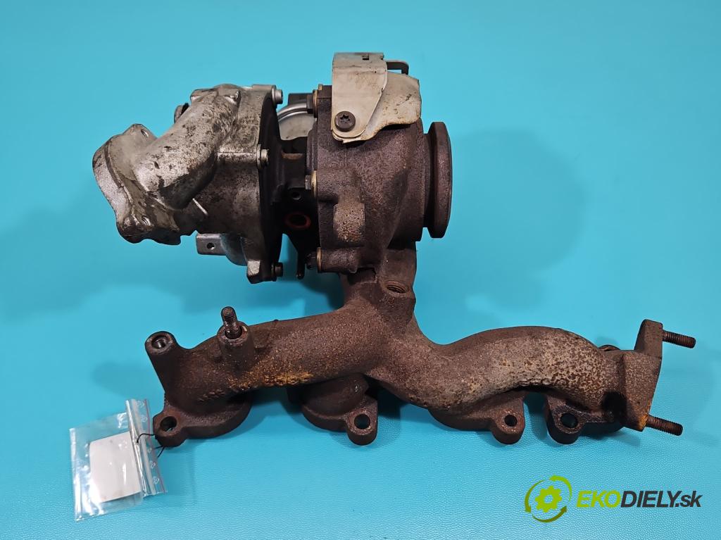 Vw Tiguan I 2007-2016 2.0 TDI 140 hp manual 103 kW 1968 cm3 5- Turbodmychadlo BV43B-0132 (Kompletní turbodmychadlo)