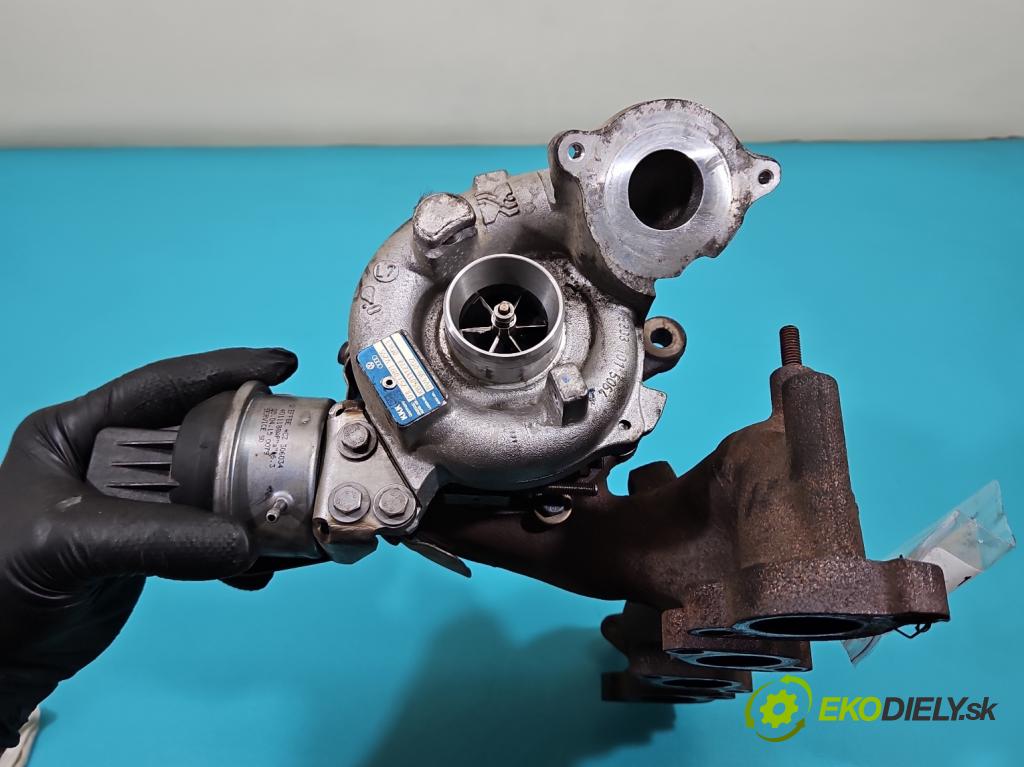 Vw Tiguan I 2007-2016 2.0 TDI 140 hp manual 103 kW 1968 cm3 5- Turbodmychadlo BV43B-0132 (Kompletní turbodmychadlo)