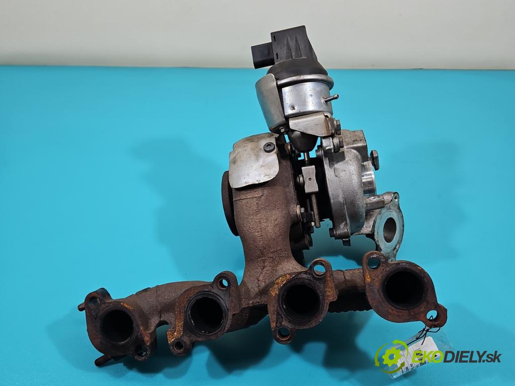 Vw Tiguan I 2007-2016 2.0 TDI 140 hp manual 103 kW 1968 cm3 5- Turbodmychadlo BV43B-0132 (Kompletní turbodmychadlo)