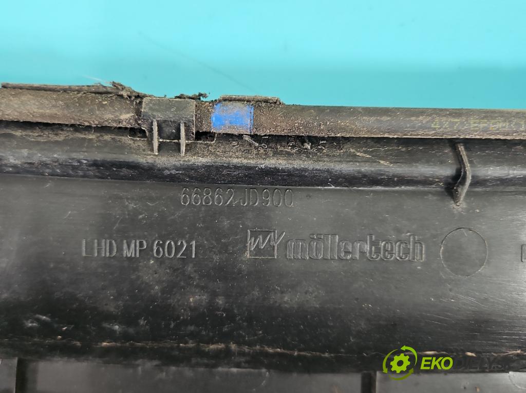 Nissan Qashqai I J10 2006-2013 1.6 dci 131 HP manual 96 kW 1598 cm3 5- torpédo 66862JD900 (Torpédo (plast pod čelným sklom))