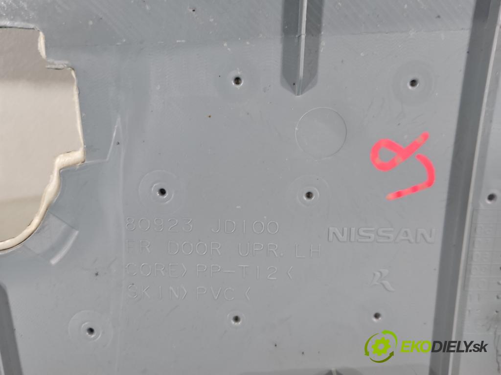 Nissan Qashqai I J10 2006-2013 1.6 dci 131 hp manual 96 kW 1598 cm3 5- Tapacír: dveře přední levé