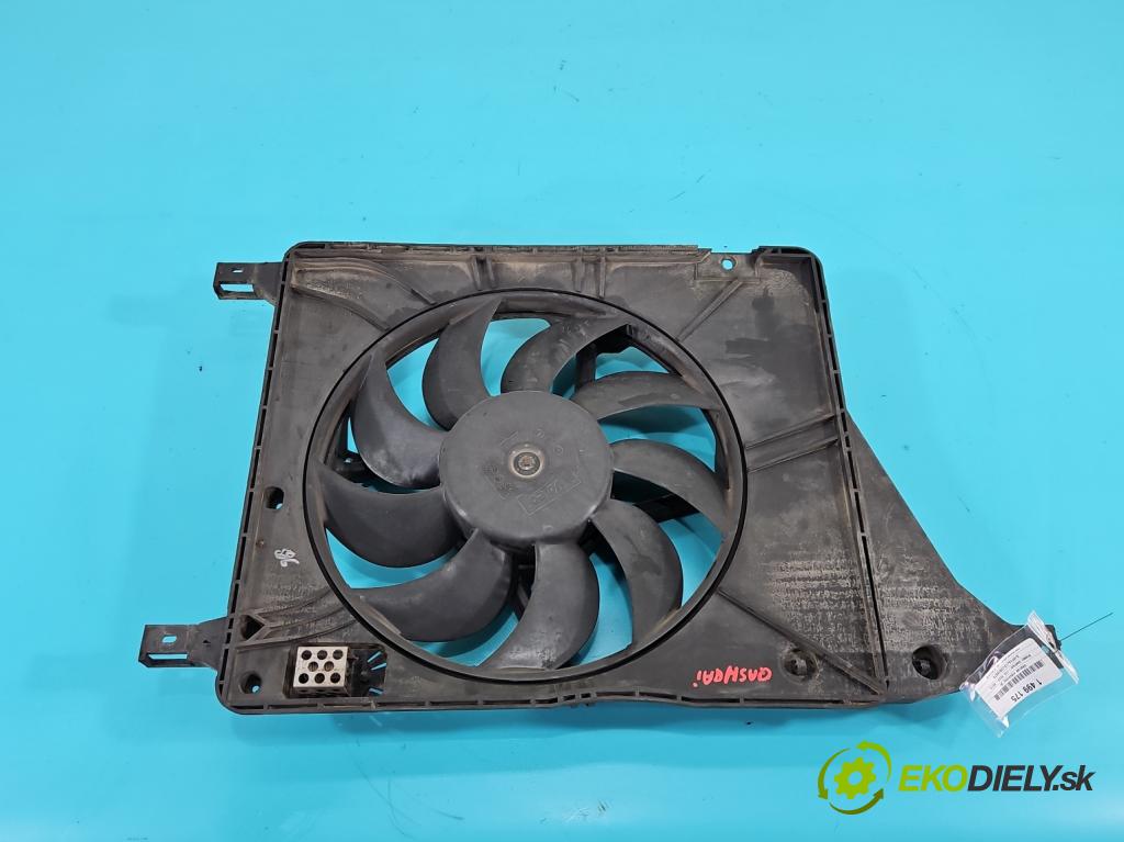 Nissan Qashqai I J10 2006-2013 1.6 dci 131 hp manual 96 kW 1598 cm3 5- ventilátor chladič 