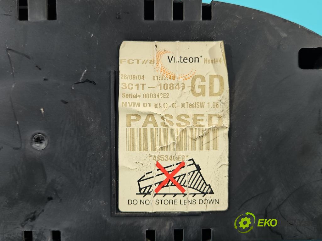 Ford Transit 2000-2006 2.0 tddi 85 HP manual 62,5 kW 1998 cm3 5- prístrojovka/ budíky 3C1T-10849-GD (Prístrojová doska)