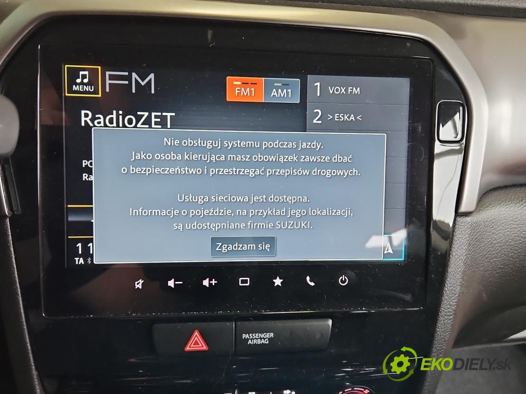 Suzuki Vitara II 2015- 1.5 16V 102 HP automatic 75 kW 1462 cm3 5- Zobrazit: 3A110-63UC2 (Prístrojová doska)