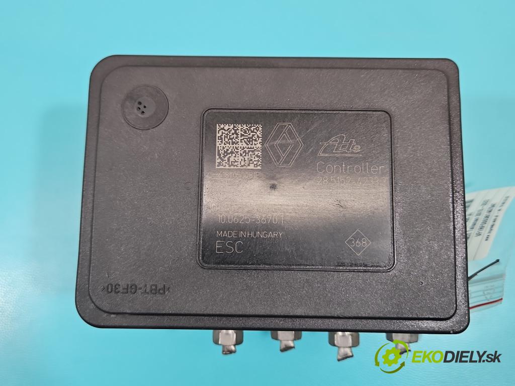 Renault Talisman 2015-2022 1.6 150 HP automatic 110 kW 1618 cm3 4- čerpadlo abs 100915-14803 (Pumpa ABS)