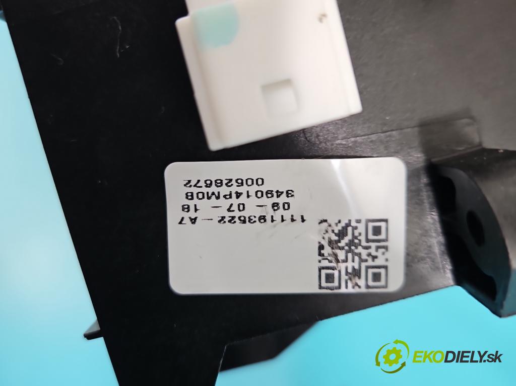 Renault Talisman 2015-2022 1.6 150 HP automatic 110 kW 1618 cm3 4- Páka: Změny: stupeň,rýchlosť 349014PM0B (Rýchlostná páka (kulisa))