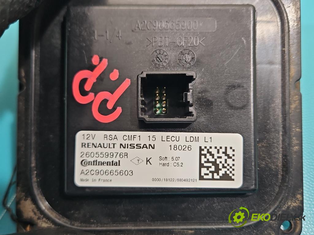 Renault Talisman 2015-2022 1.6 150 HP automatic 110 kW 1618 cm3 4- střídač: xenon A2C90665603 (Riadiaca jednotka xenónu)