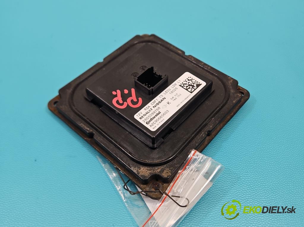 Renault Talisman 2015-2022 1.6 150 HP automatic 110 kW 1618 cm3 4- střídač: xenon A2C90665603 (Riadiaca jednotka xenónu)