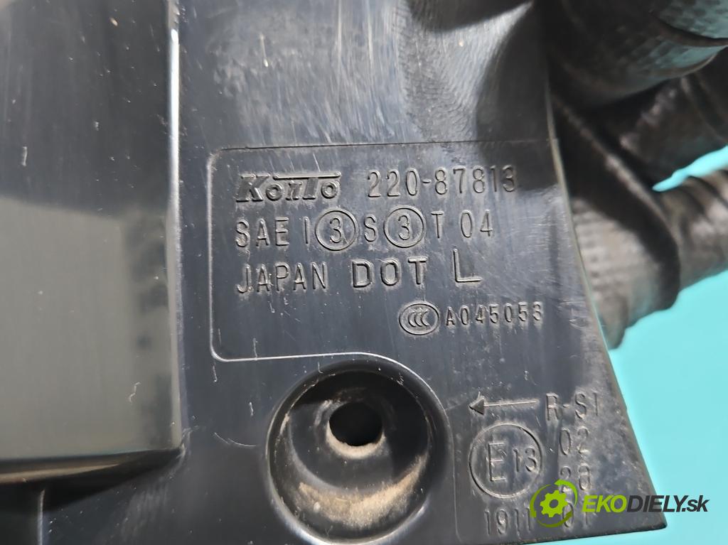 Mitsubishi Outlander II 2006-2013 2.0 DI-D 140 hp manual 103 kW 1968 cm3 5- světlo zadní levé 220-87813 (Klika dveří ostatní)