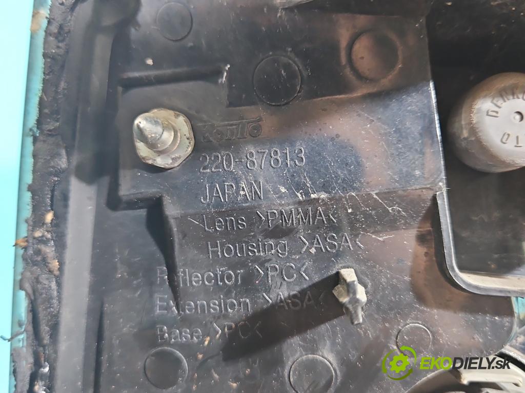 Mitsubishi Outlander II 2006-2013 2.0 DI-D 140 HP manual 103 kW 1968 cm3 5- svetlo / reflektor zadné pravé 220-87813 (Kľučka dverí ostatné)