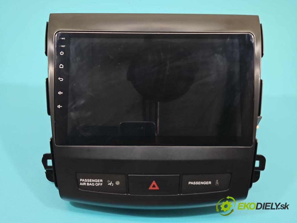 Mitsubishi Outlander II 2006-2013 2.0 DI-D 140 HP manual 103 kW 1968 cm3 5- Radio