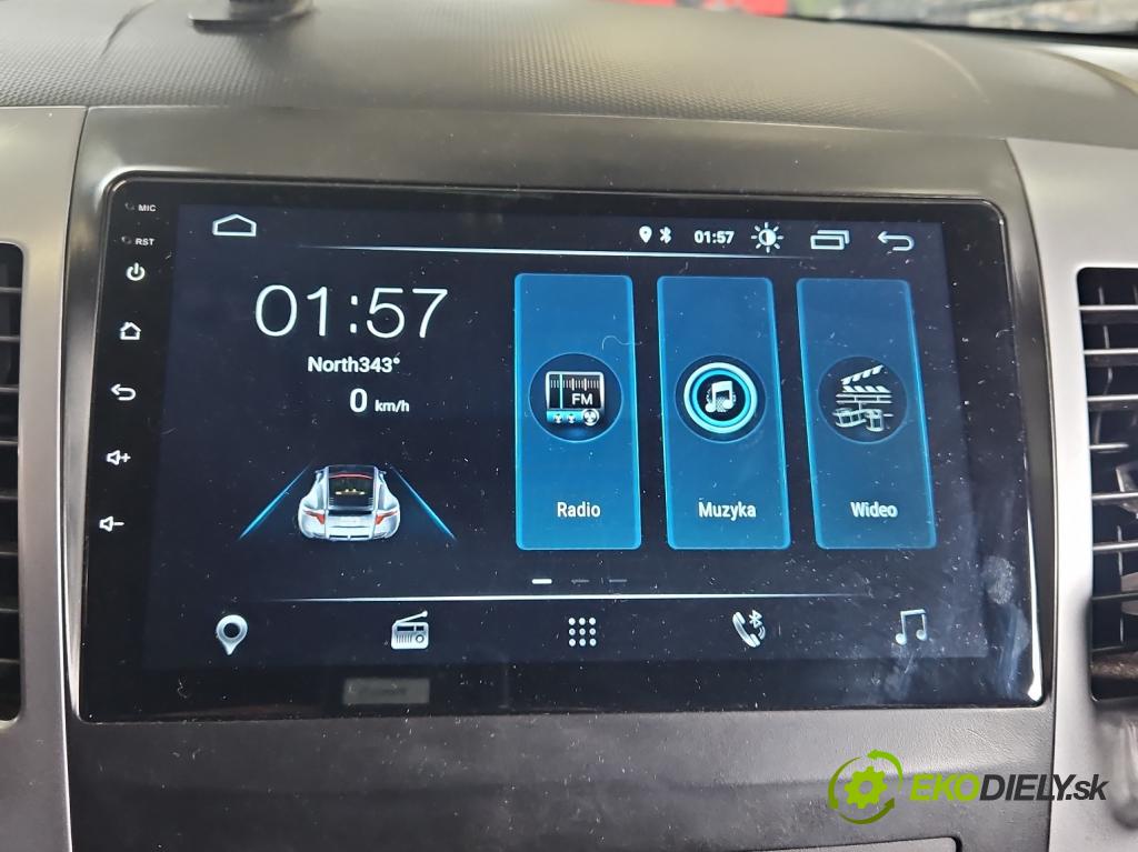 Mitsubishi Outlander II 2006-2013 2.0 DI-D 140 HP manual 103 kW 1968 cm3 5- Radio 