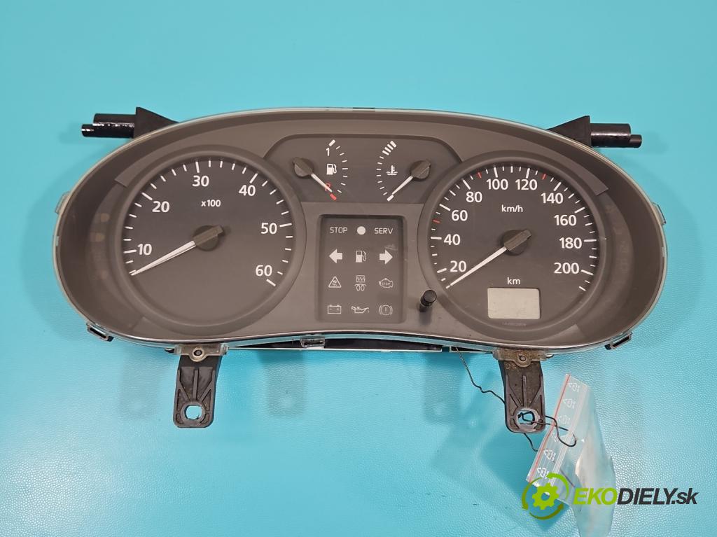 Renault Trafic II 2001-2014 1.9 dci 99 HP manual 73 kW 1870 cm3 5- prístrojovka/ budíky P8200252449-A (Prístrojová doska)